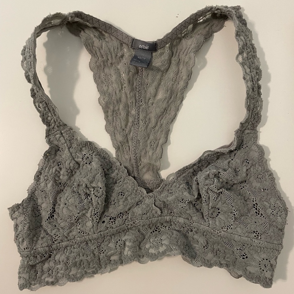 Aerie grey bralette